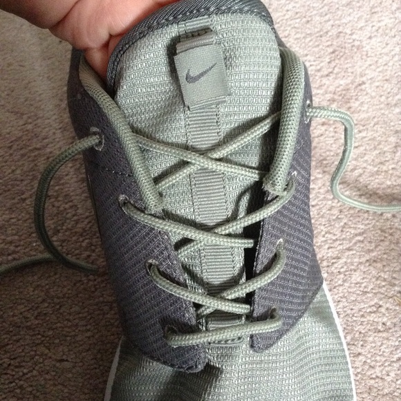 Mens Nike Rosherun Green 511881-335 - Picture 7 of 8